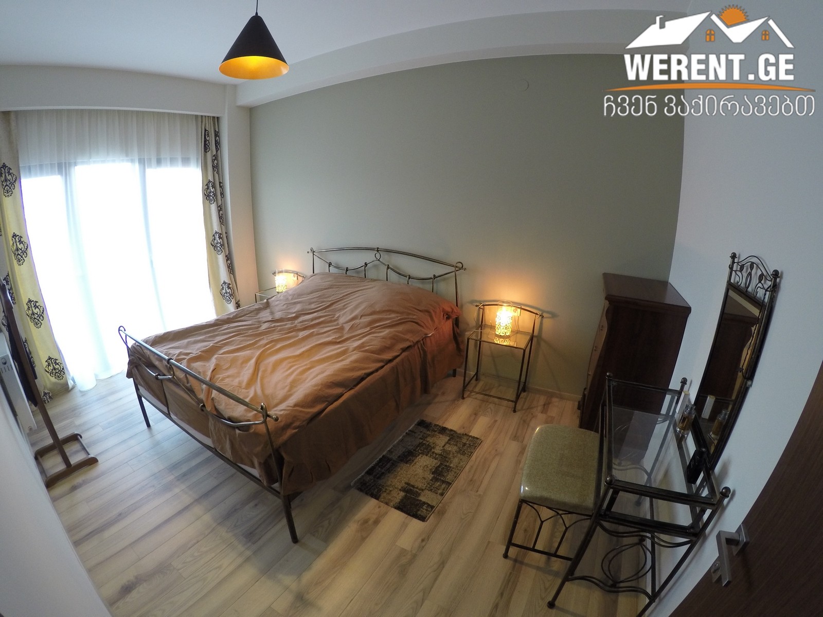 3 room apartment for rent in Tbilisi, in the ‘M2 at Hippodrome’