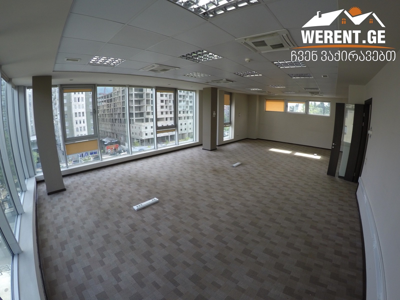 158 Sq.M A class Commercial Space For Rent at “BCV Business center at Vazha-Pshavela” Tbilisi