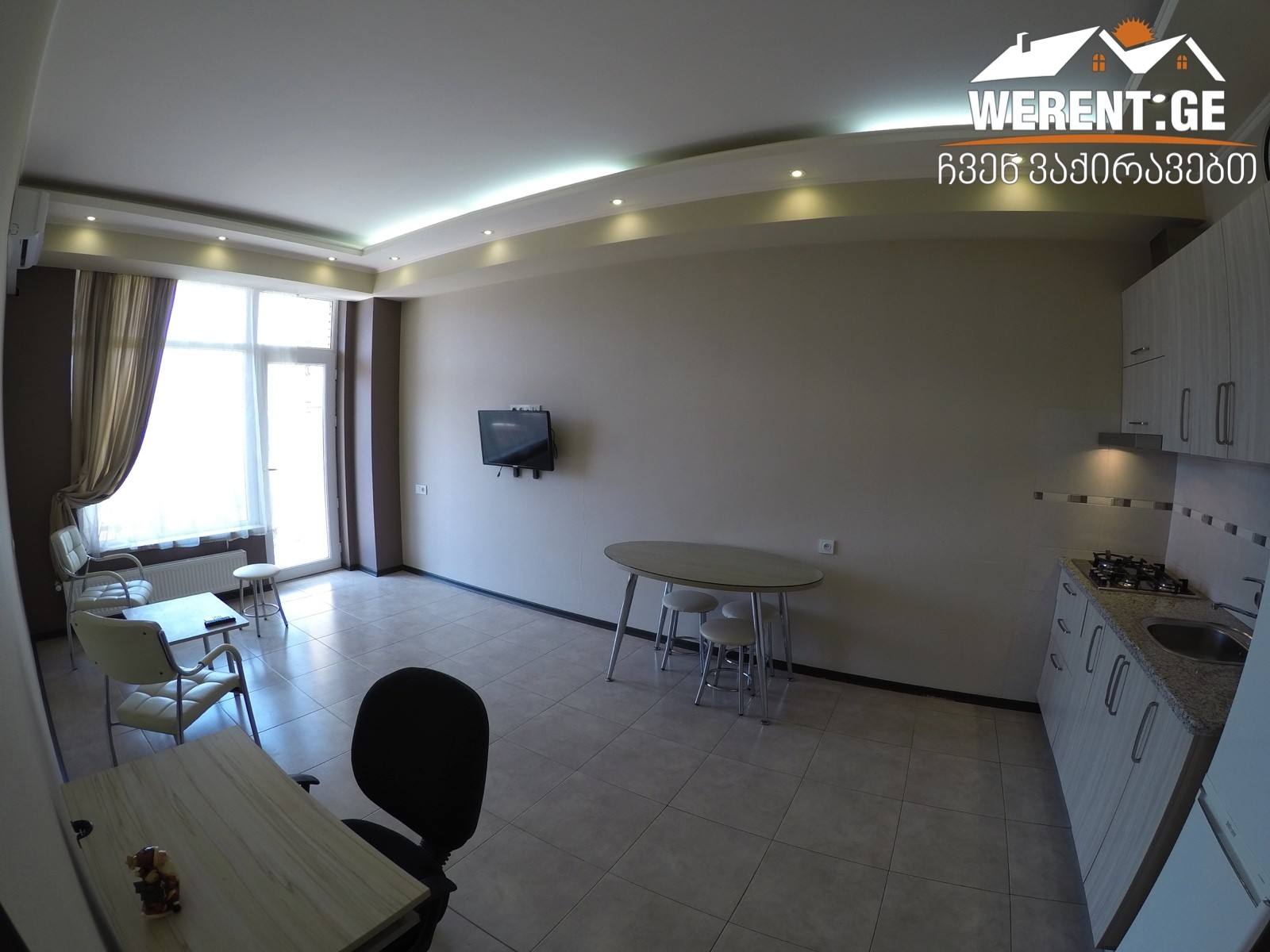 2 Room Apartment For Rent At Kazbegi Ave, near Shankhai, Saburtalo, Tbilisi