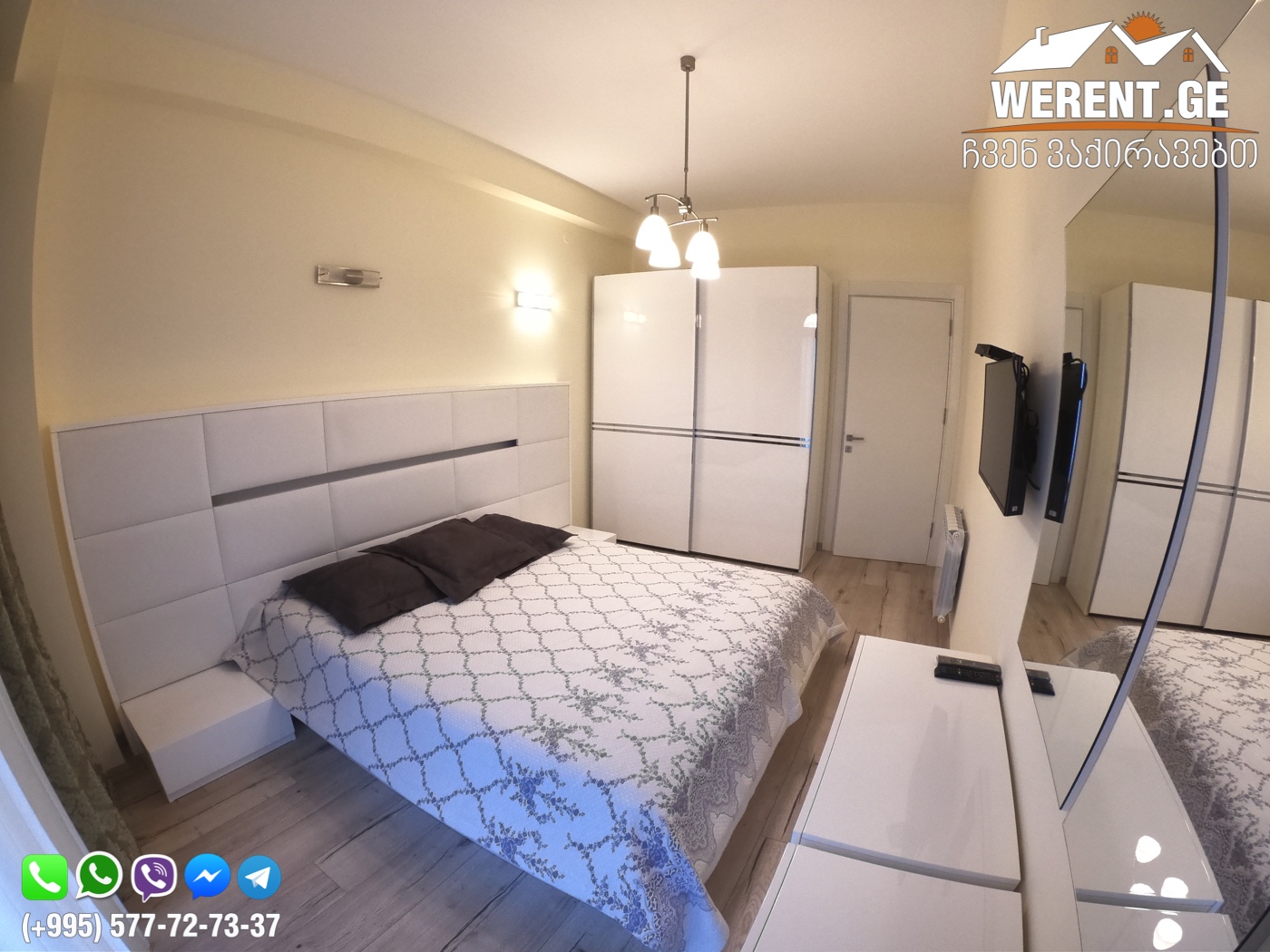 3-Room Apartment For Rent In M2 At Tamarashvili Street, Behind Vake Municipality